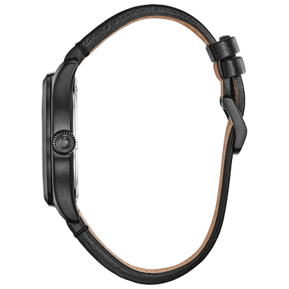 Citizen Garrison Eco-drive de hombre pulsera de cuero – BM6835-15E