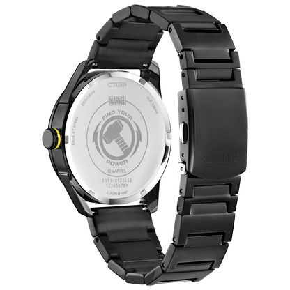 Citizen Thor Marvel Edition de caballero pulsera de metal Eco-drive – BM6987-50W