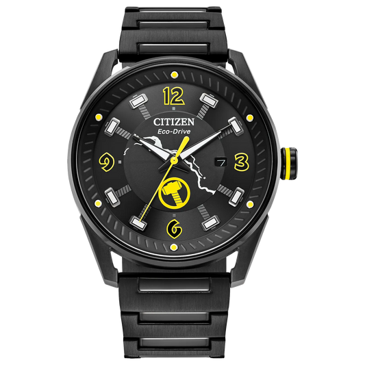 Citizen Thor Marvel Edition de caballero pulsera de metal Eco-drive – BM6987-50W