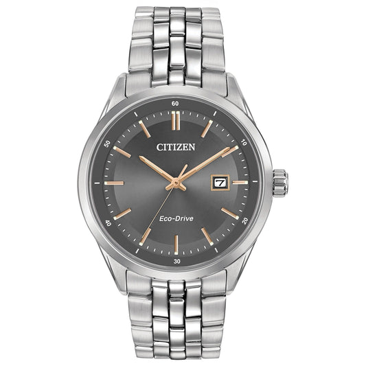Citizen Corso de caballero correa de metal Eco-Drive – BM7251-53H