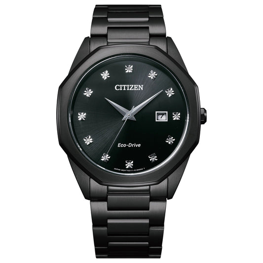 Citizen Corso de hombre banda de acero inoxidable Eco-Drive – BM7495-59G