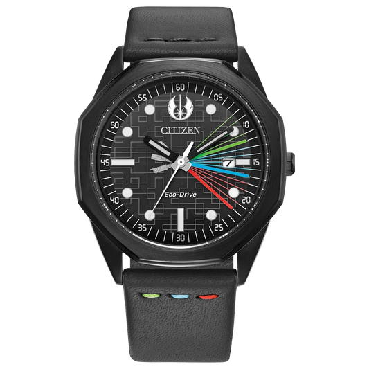 Citizen Jedi Master Eco-drive de hombre pulsera de piel Star Wars 41 mm – BM7498-00W