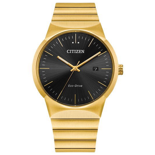 Citizen Axiom de hombre pulsera de metal Eco-Drive – BM7582-56E