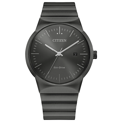 Citizen Axiom Eco-drive de hombre correa de metal – BM7587-52H