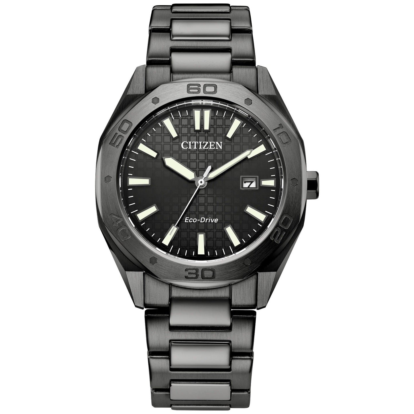Citizen Odyn de hombre Eco-Drive correa de metal – BM7637-81H
