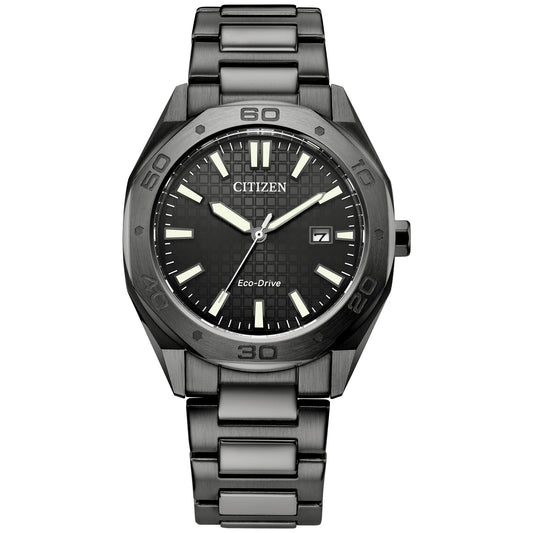 Citizen Odyn de hombre Eco-Drive correa de metal – BM7637-81H