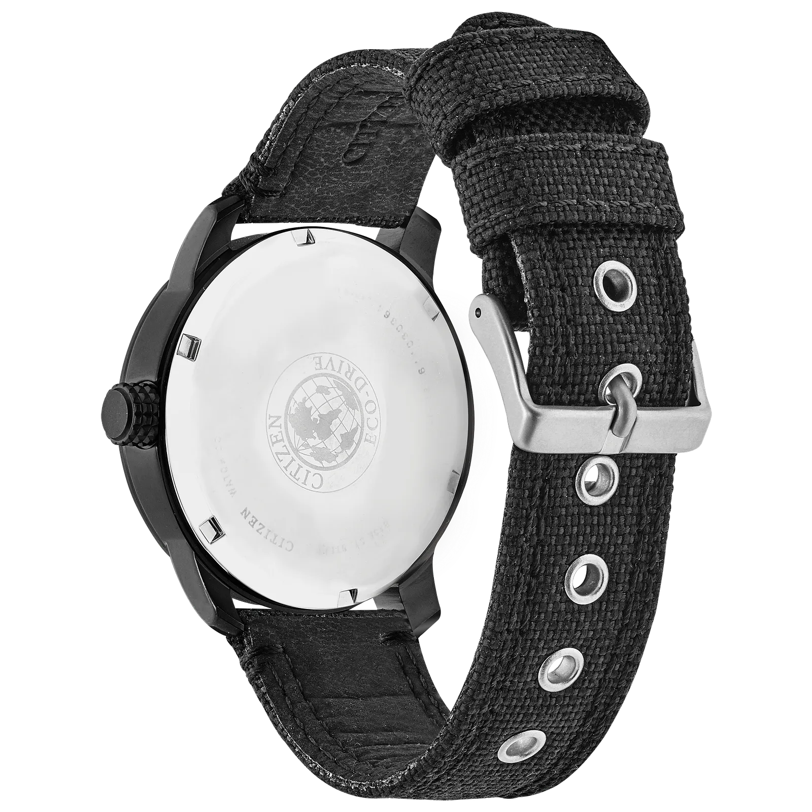 Citizen Garrison de hombre pulsera de tela Eco-drive – BM8475-00F