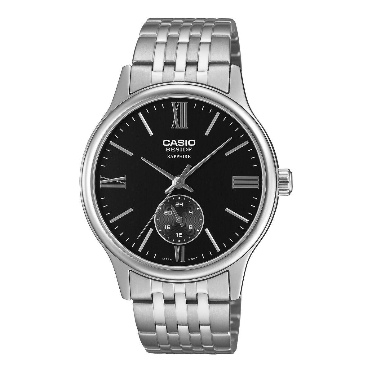 Casio de hombre correa de metal – BMS-100D-1AV