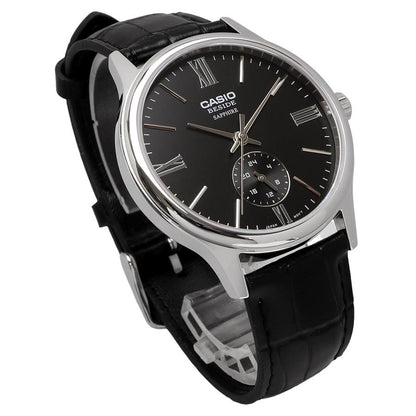 Casio de hombre correa de piel – BMS-100L-1AV