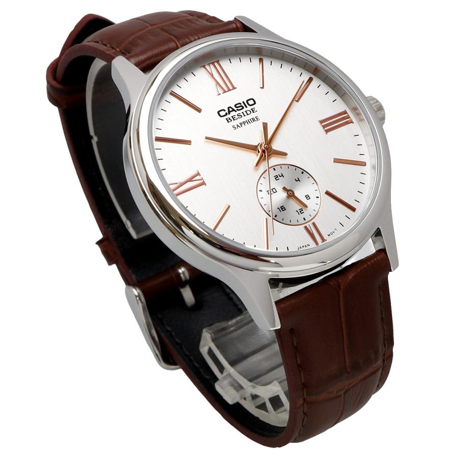 Casio de hombre correa de cuero – BMS-100L-5AV