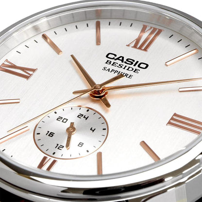 Casio de hombre correa de cuero – BMS-100L-5AV
