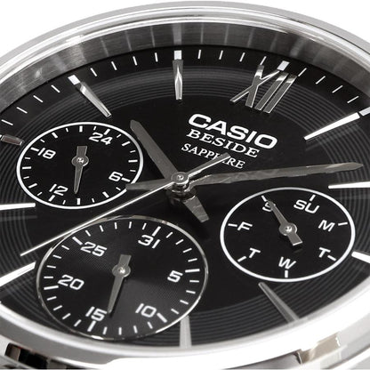 Casio de hombre correa de metal – BMS-300D-1AV