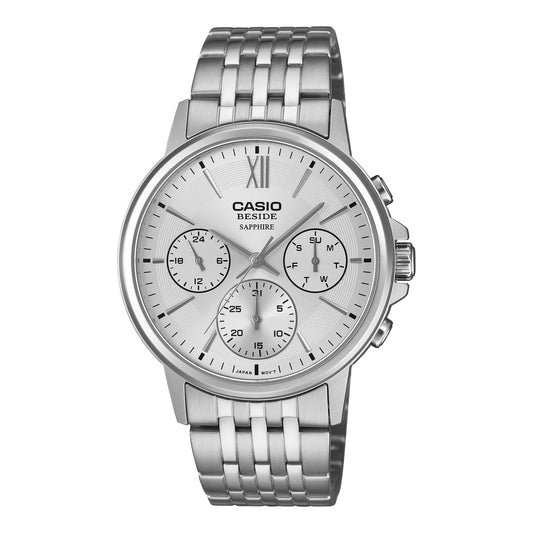 Casio de hombre correa de metal – BMS-300D-7AV
