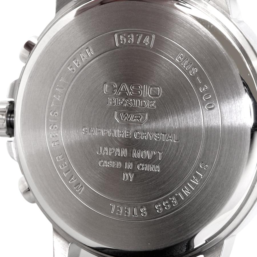Casio de hombre correa de cuero – BMS-300L-1AV