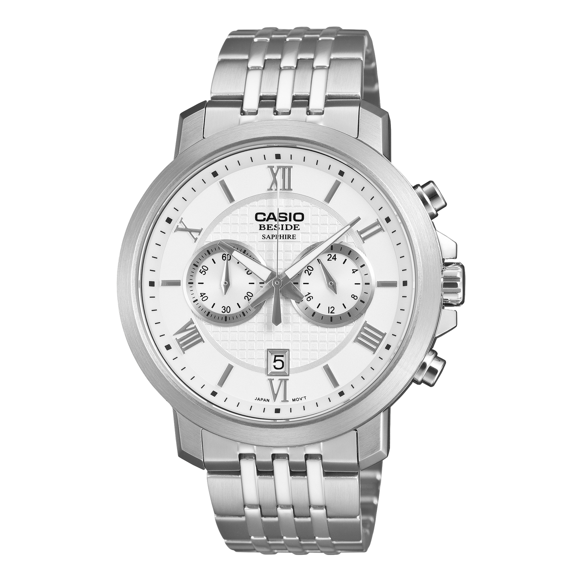 Casio de caballero correa de metal – BMS-500D-7A