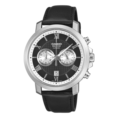 Casio de hombre banda de piel – BMS-500L-1A