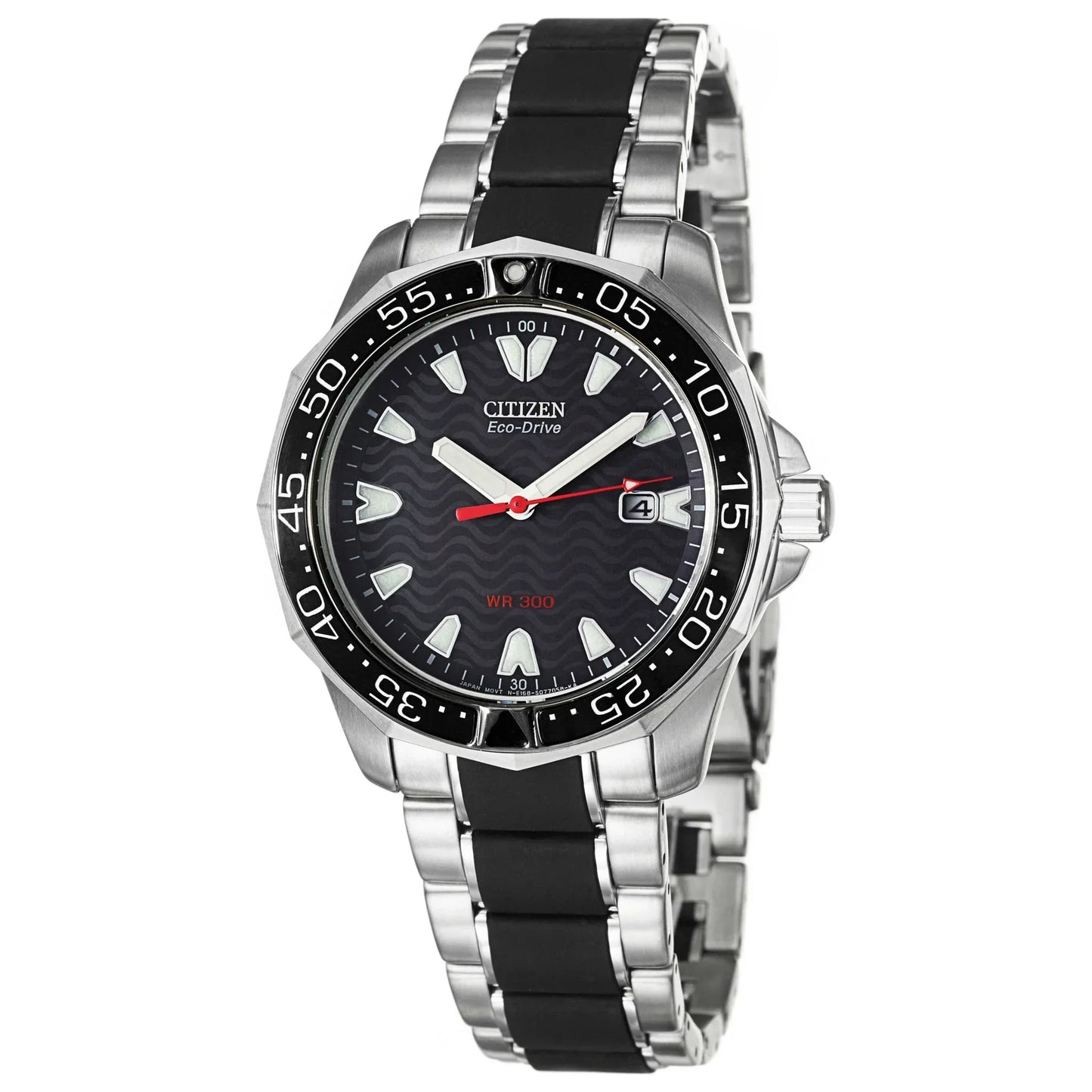 BN0030-71E Reloj Citizen Eco-Drive de caballero banda de metal