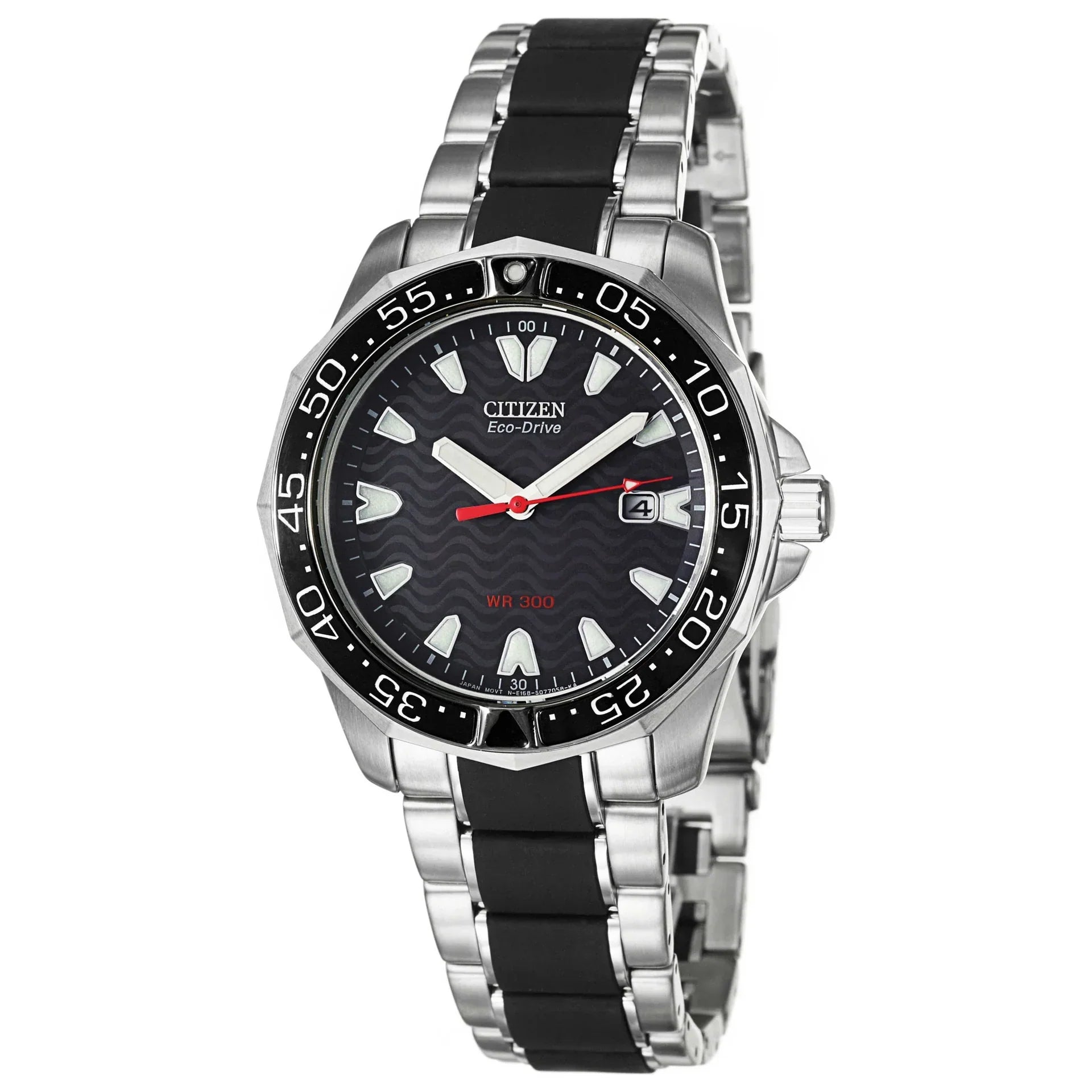 BN0030-71E Reloj Citizen Eco-Drive de caballero banda de metal