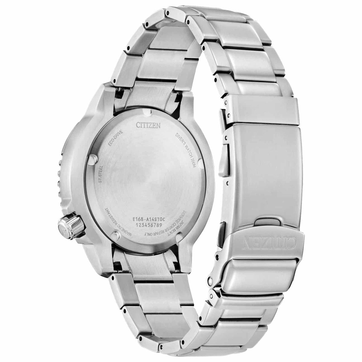 Citizen Eco-drive correa de acero para hombre – BN0167-50H
