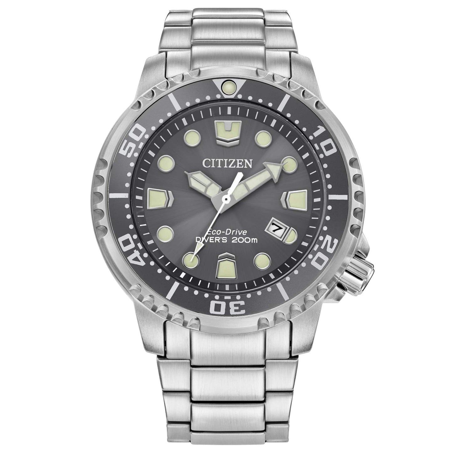 Citizen Eco-drive correa de acero para hombre – BN0167-50H