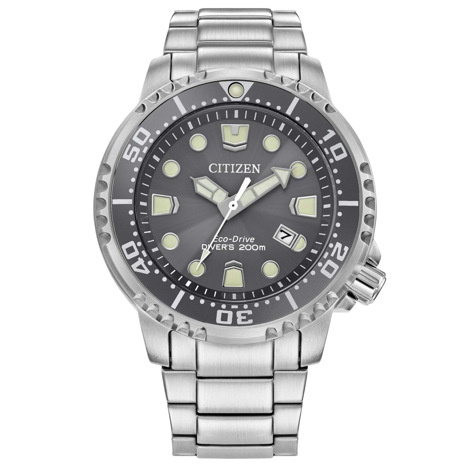 Citizen Eco-drive correa de acero para hombre – BN0167-50H