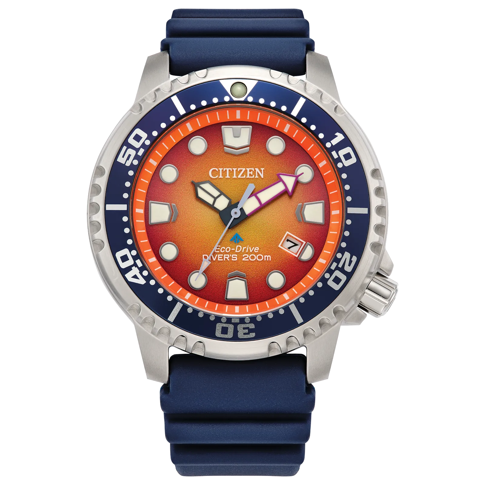 Citizen Promaster Dive Eco-drive Unisex banda de silicona 44 mm – BN0169-03X