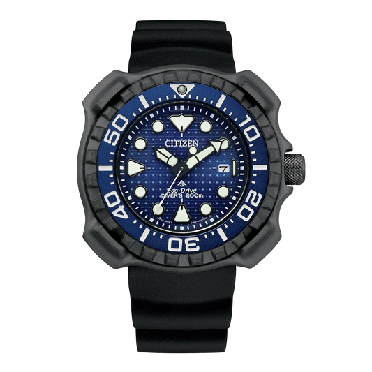 Citizen Promaster Dive de caballero pulsera de caucho Eco-Drive – BN0225-04L