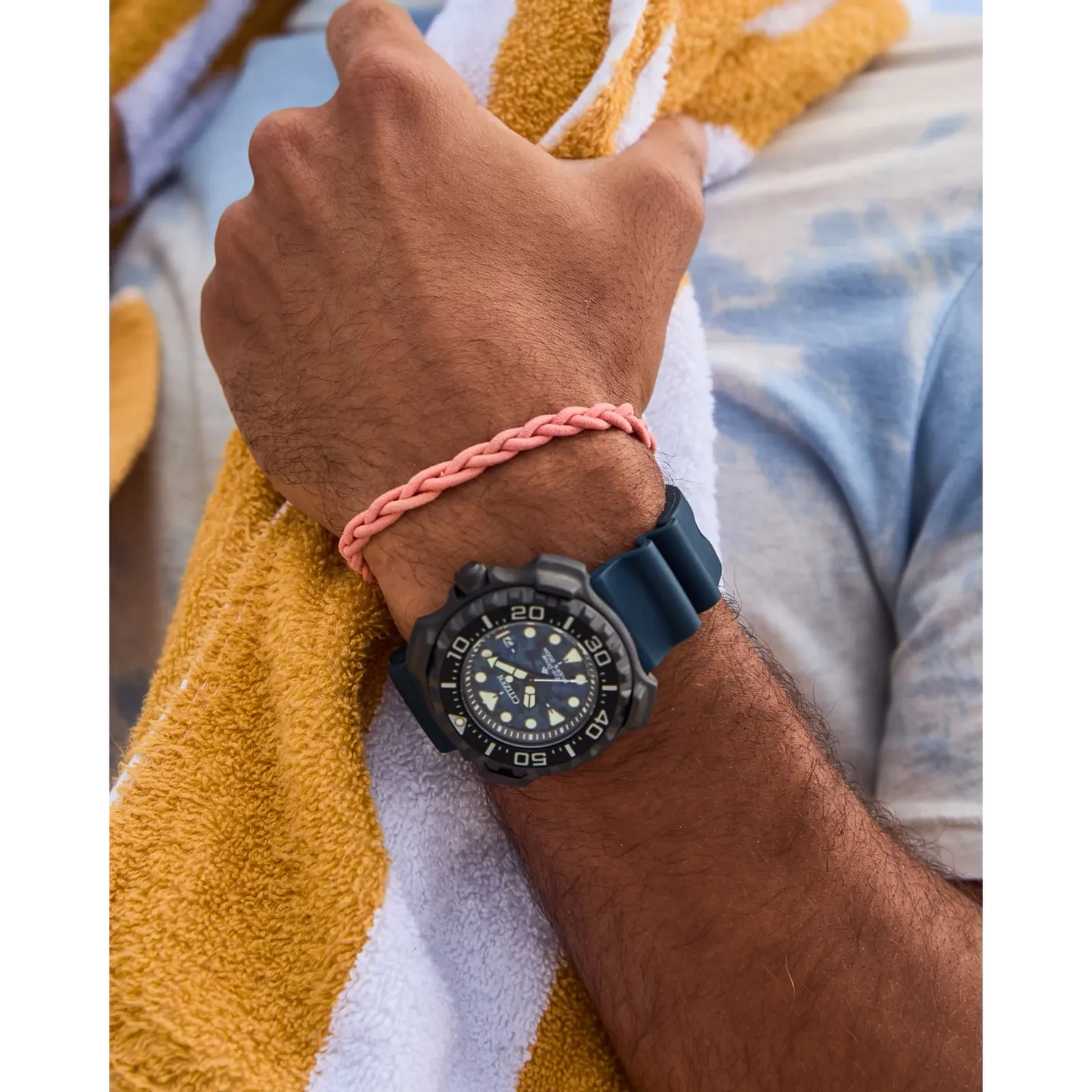 Citizen Promaster Eco-drive de caballero pulsera de resina – BN0227-09L