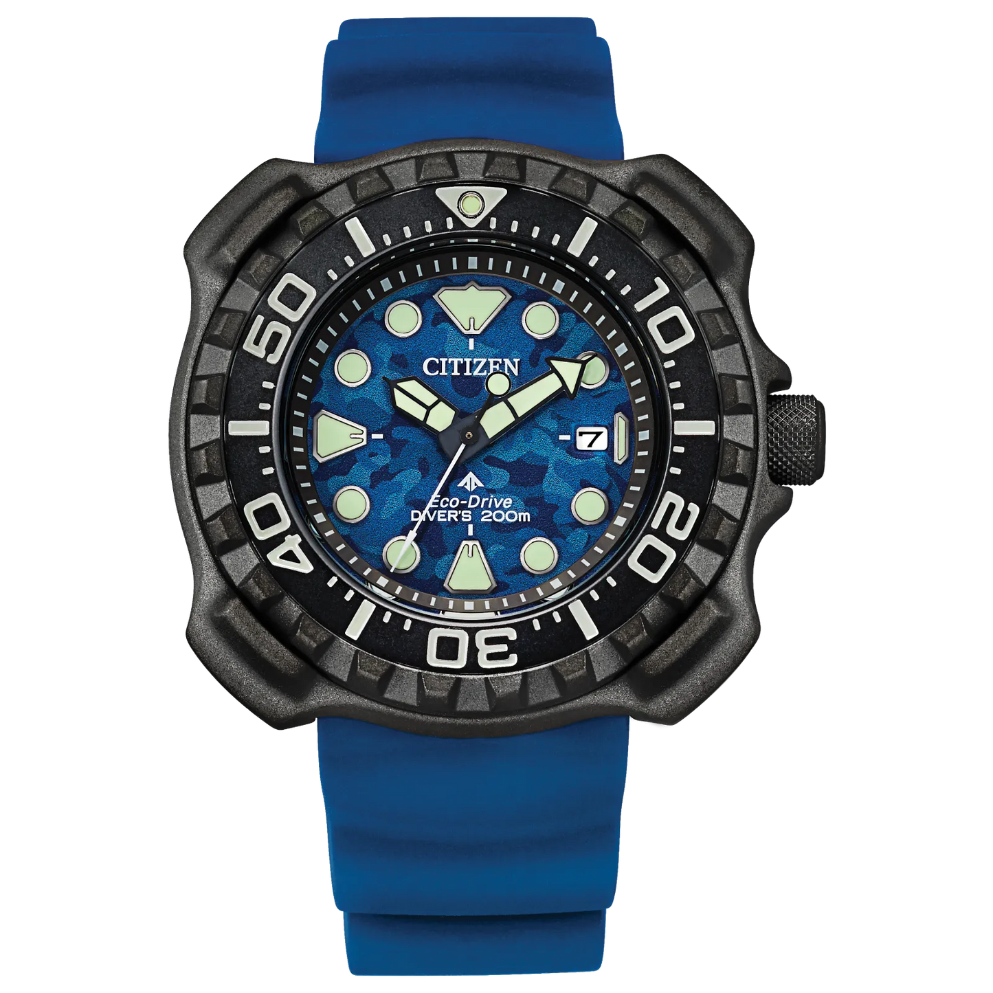 Citizen Promaster Eco-drive de caballero pulsera de resina – BN0227-09L