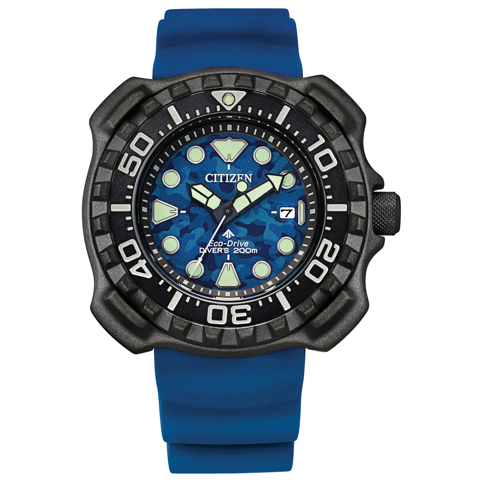 Citizen Promaster Eco-drive de caballero pulsera de resina – BN0227-09L