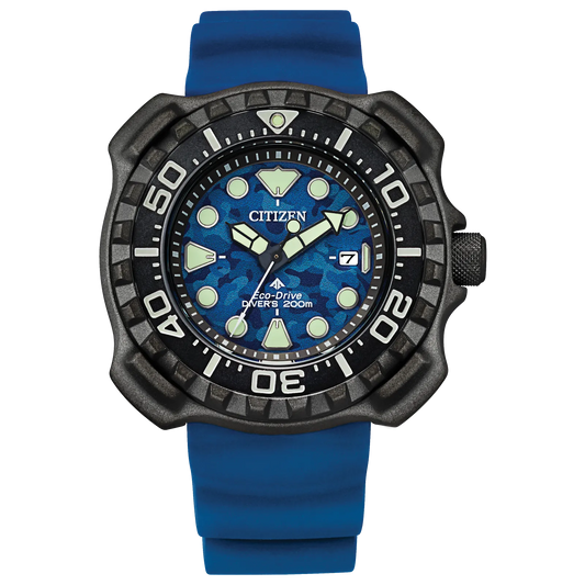 Citizen Promaster Eco-drive de caballero pulsera de resina – BN0227-09L