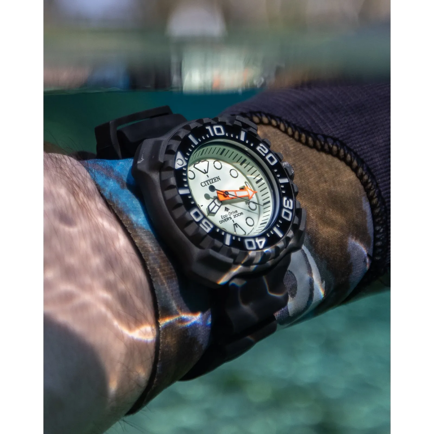 Citizen Promaster Dive de caballero pulsera de resina Eco-drive – BN0227-25X