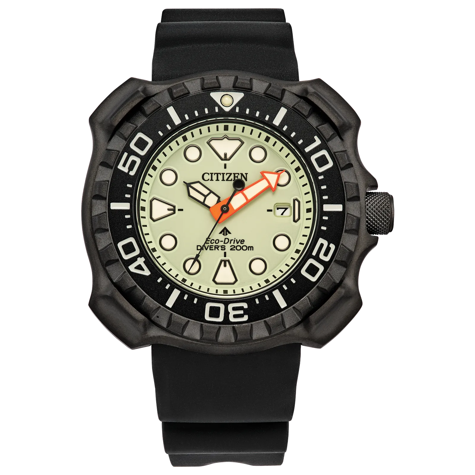 Citizen Promaster Dive de caballero pulsera de resina Eco-drive – BN0227-25X