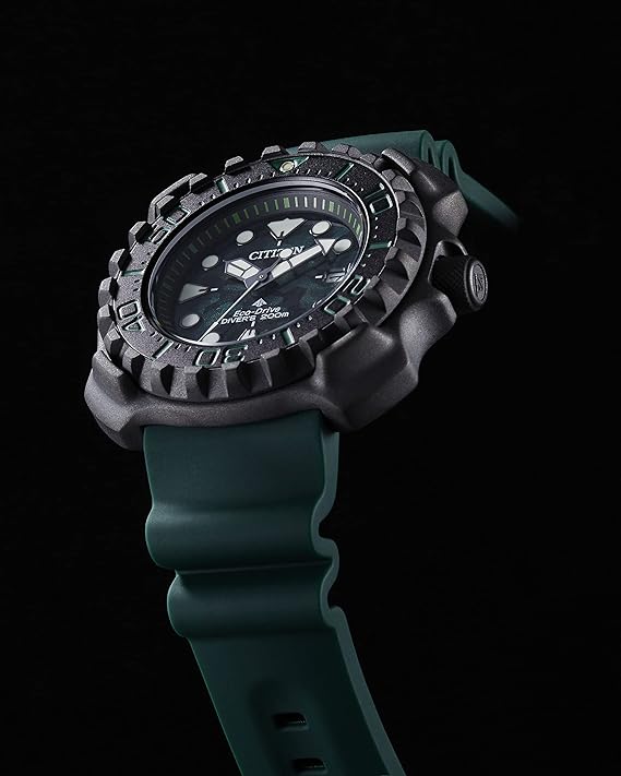 Citizen Promaster Eco-drive de caballero pulsera de caucho – BN0228-06W