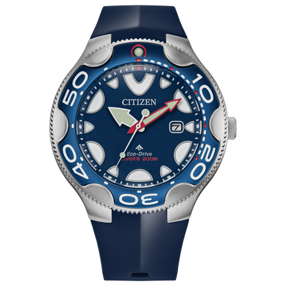 Citizen Eco-Drive Orca para hombre pulsera de caucho – BN0231-01L