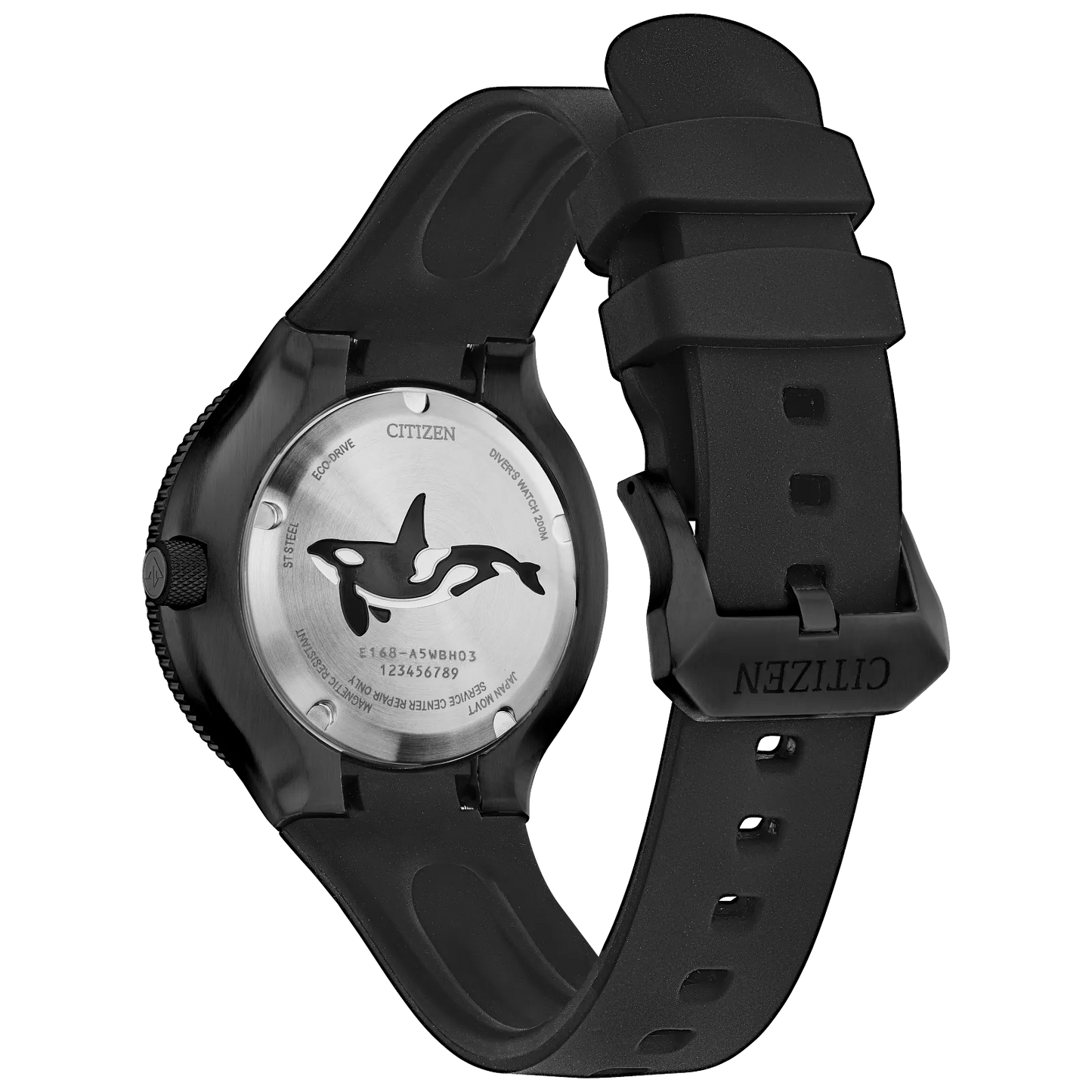 Citizen Promaster Dive de caballero pulsera de resina Eco-drive – BN0235-01E