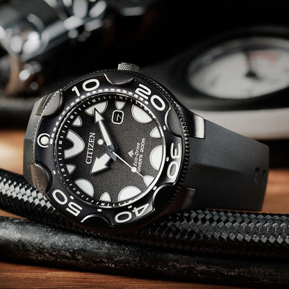 Citizen Promaster Dive de caballero pulsera de resina Eco-drive – BN0235-01E