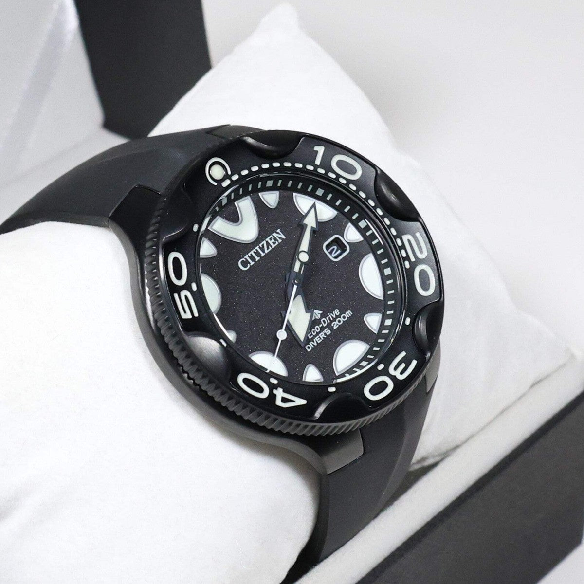 Citizen Promaster Dive de caballero pulsera de resina Eco-drive – BN0235-01E