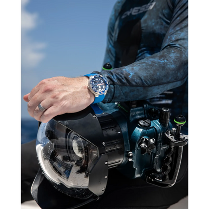 Citizen Promaster Dive Blue Orca de hombre pulsera de caucho Eco-drive – BN0238-02L