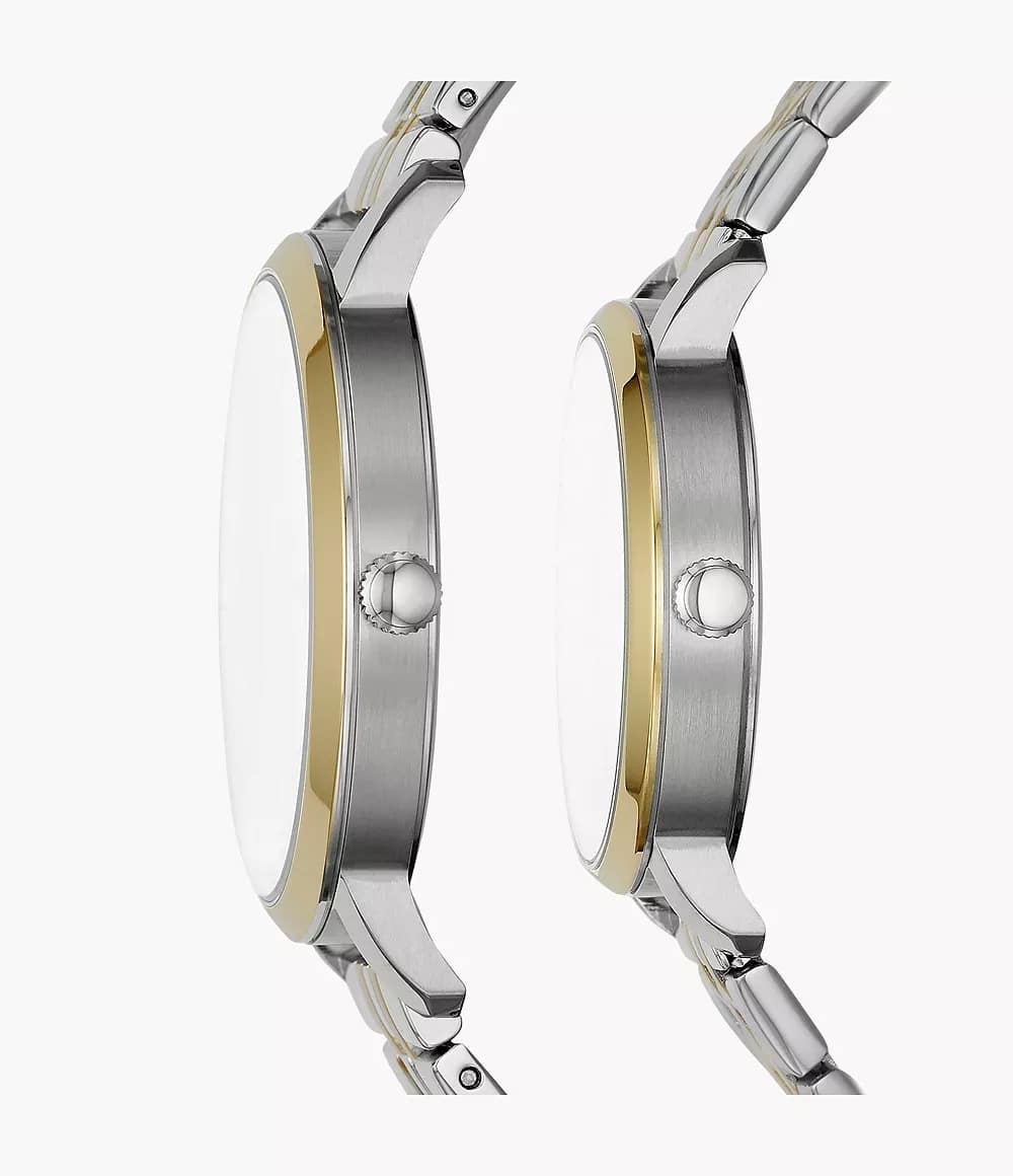 Fossil Lux Luther Set de para Hombre y Mujer – BQ2467SET