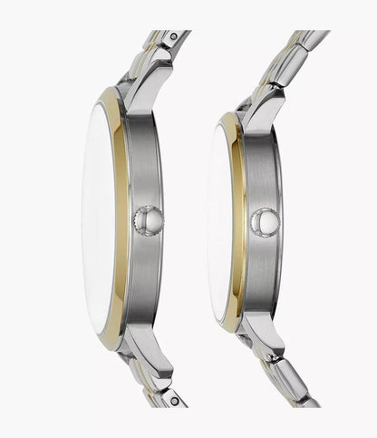 Fossil Lux Luther Set de para Hombre y Mujer – BQ2467SET