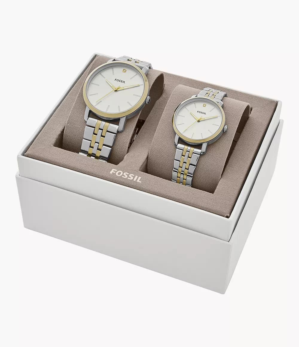 Fossil Lux Luther Set de para Hombre y Mujer – BQ2467SET