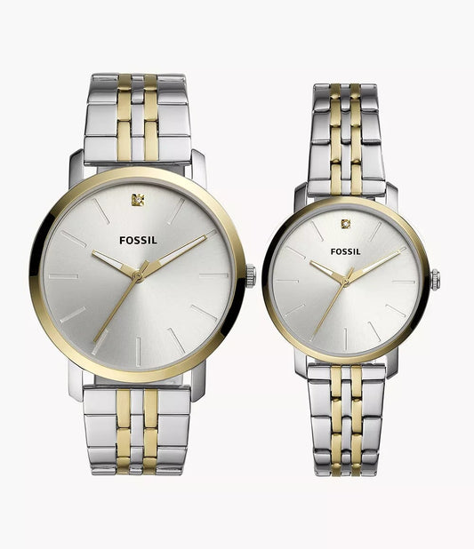 Fossil Lux Luther Set de para Hombre y Mujer – BQ2467SET
