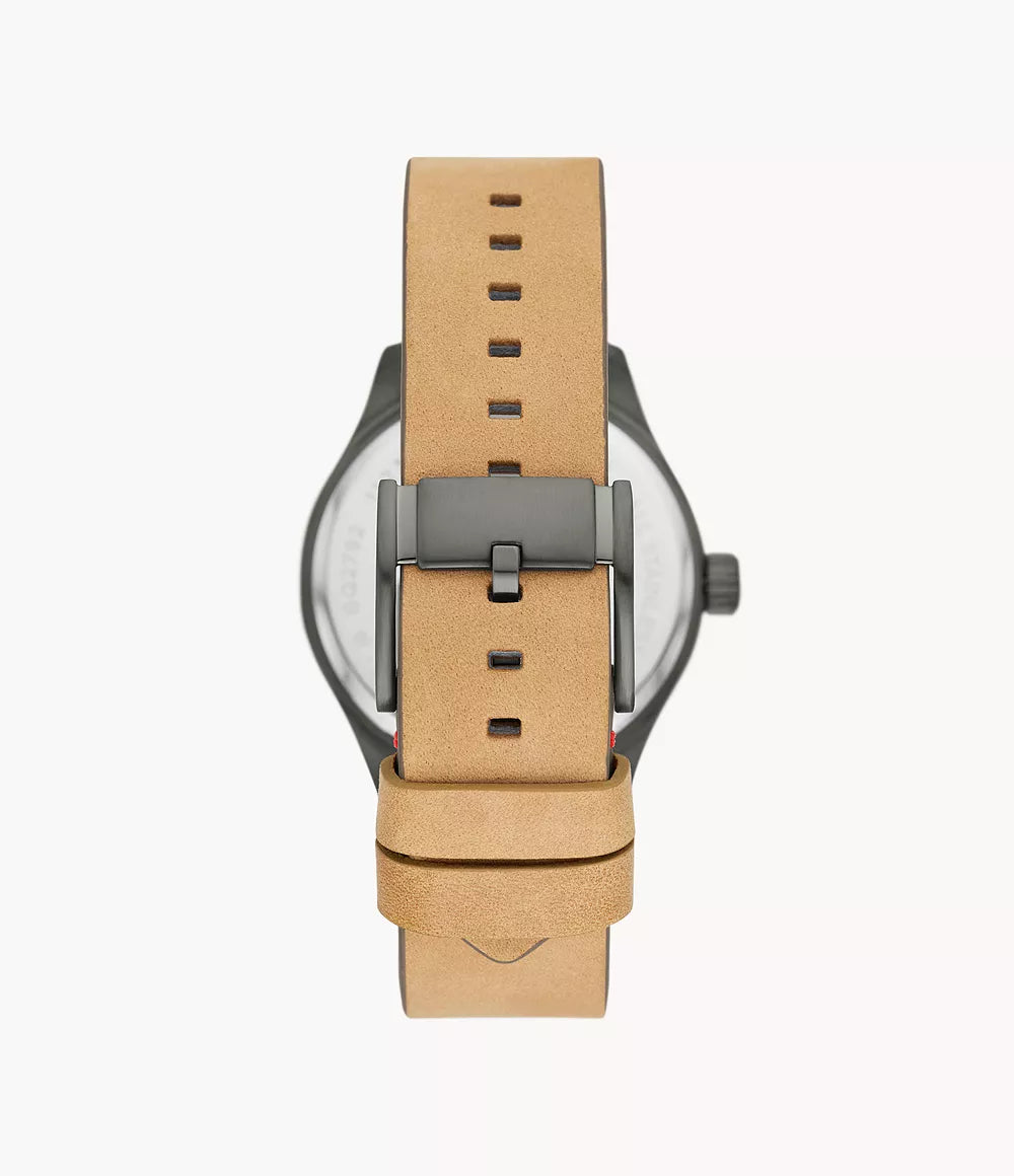 Fossil Easton de caballero banda de piel 42mm – BQ2792