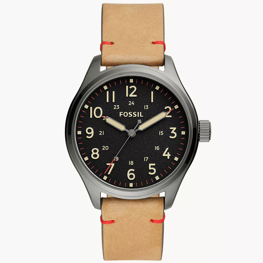 Fossil Easton de caballero banda de piel 42mm – BQ2792