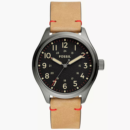 Fossil Easton de caballero banda de piel 42mm – BQ2792