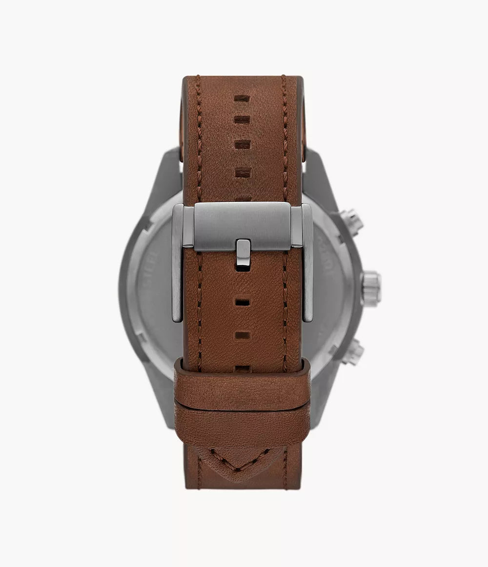 Fossil Brox de caballero pulsera de cuero – BQ2799