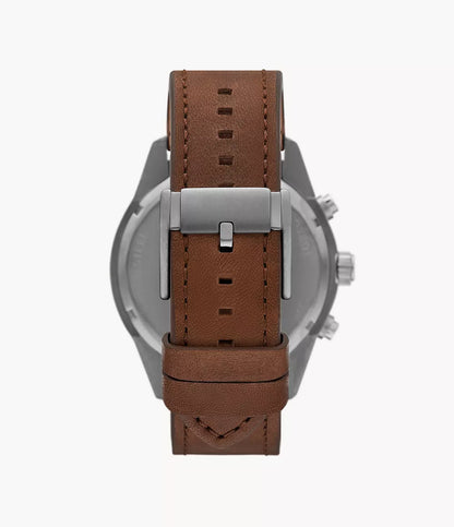 Fossil Brox de caballero pulsera de cuero – BQ2799