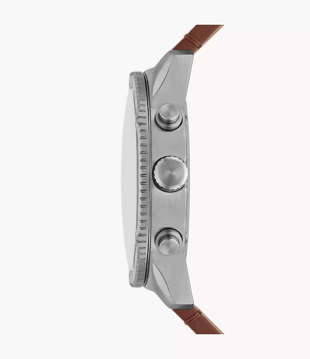 Fossil Brox de caballero pulsera de cuero – BQ2799