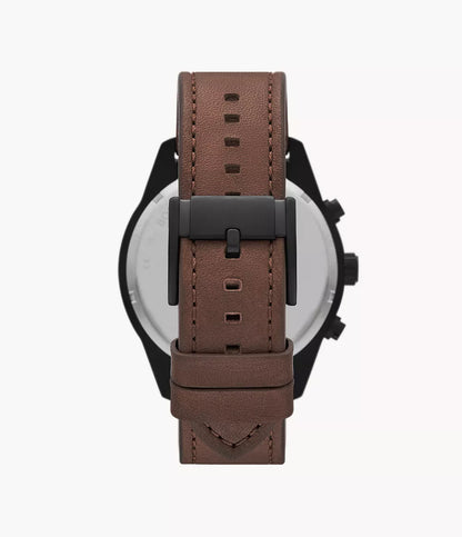 Fossil Brox de caballero pulsera de piel – BQ2802